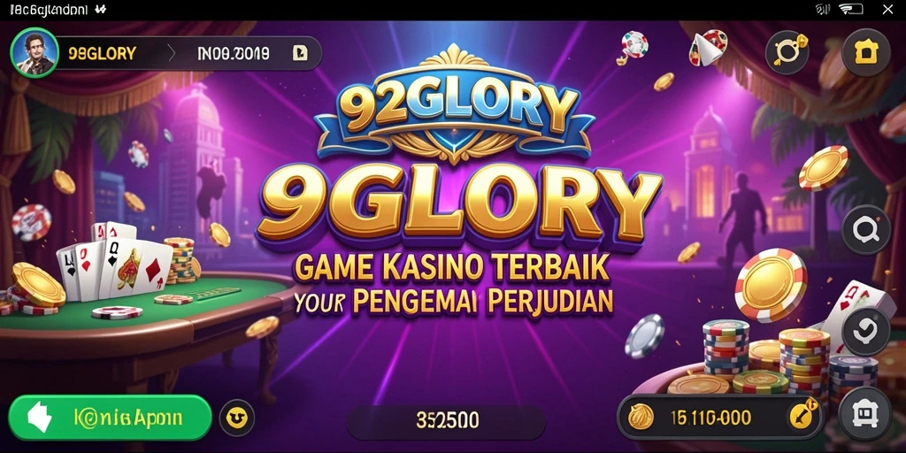 Tampilan gameplay seru di 92GLORY dengan berbagai pilihan permainan kasino.