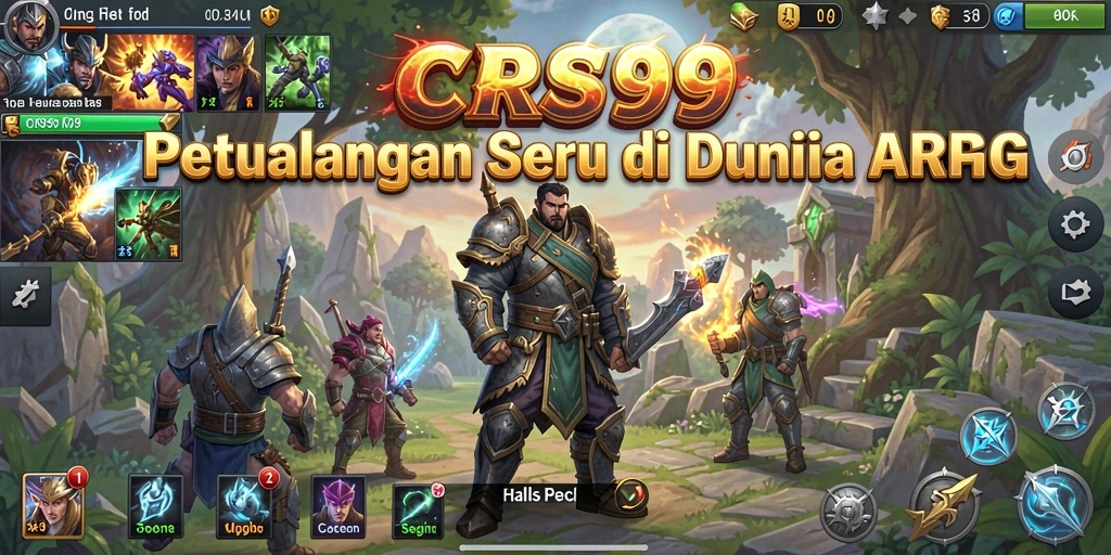 Tampilan gameplay menonjol dalam dunia ARPG yang penuh aksi.