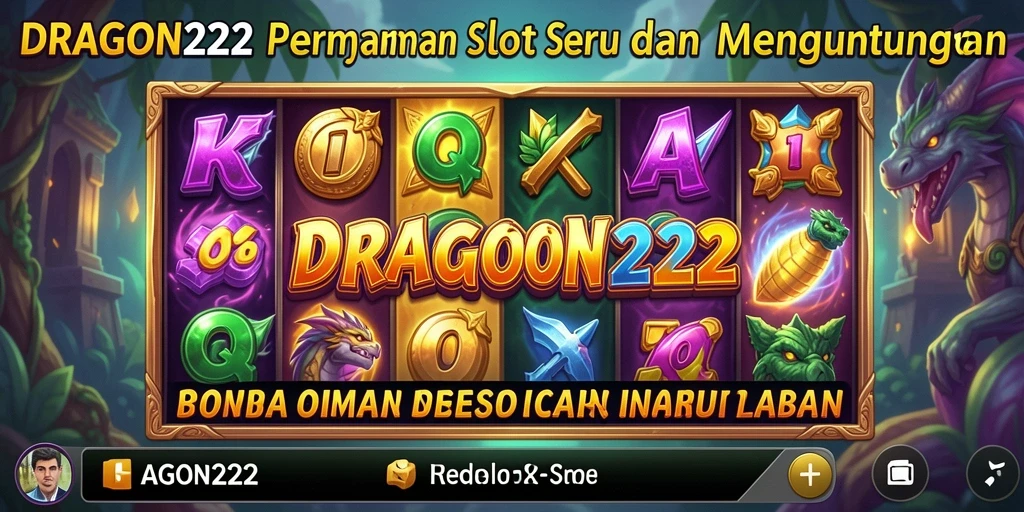 Tangkapan layar gameplay DRAGON222 menampilkan slot yang penuh warna dan interaktif.