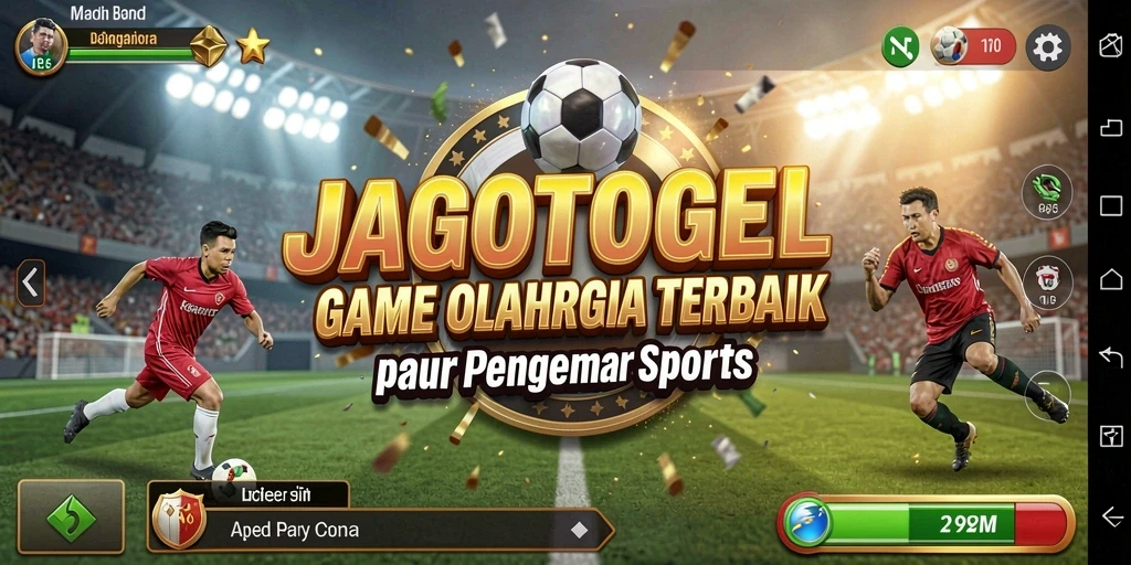 Tampilan dinamis dari gameplay <strong>JAGOTOGEL</strong> yang menampilkan berbagai olahraga.