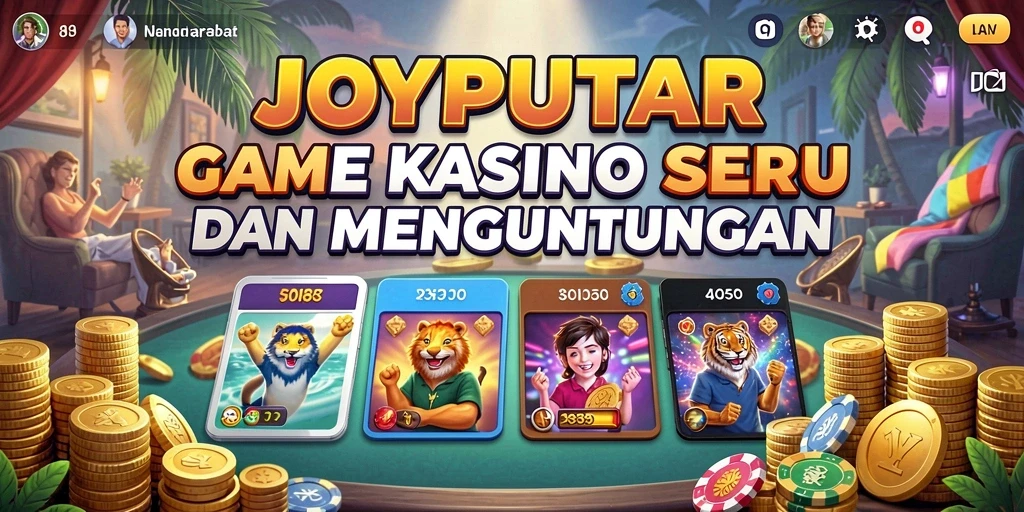 Tampilan menarik dari gameplay JOYPUTAR yang seru.