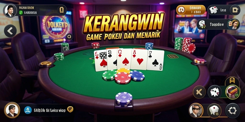 Tampilan gameplay seru KERANGWIN yang menantang.
