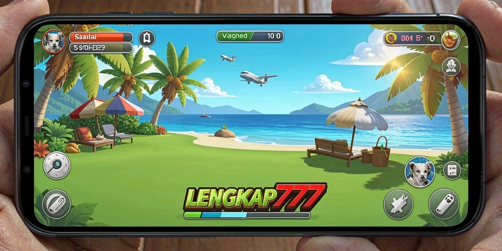 Tangkapan layar gameplay LENGKAP777 menunjukkan pengalaman bermain yang santai dan menyenangkan.