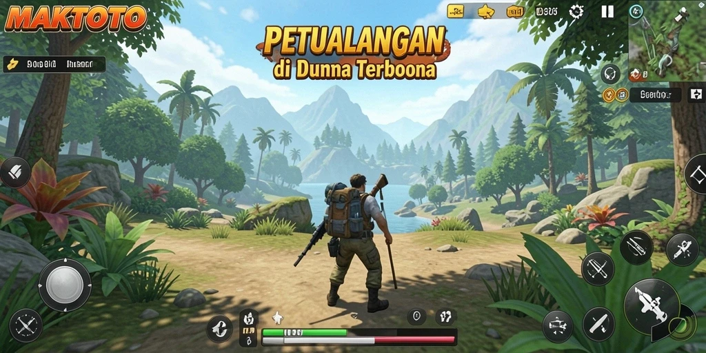 Gameplay MAKTOTO yang menakjubkan di dunia terbuka.