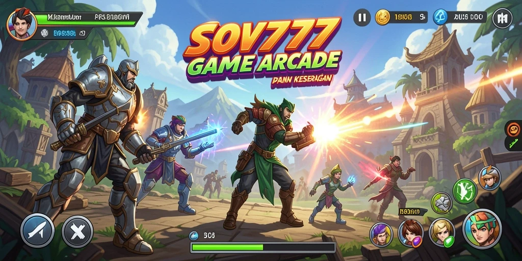 Tampilan gameplay SOV777 yang penuh aksi dan keseruan.