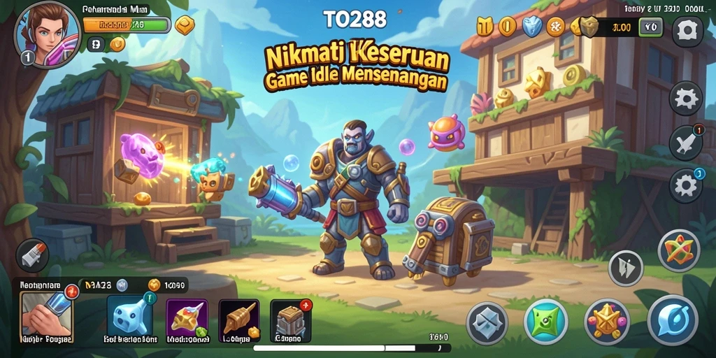 Tampilan gameplay TO288 yang menarik dan menghibur untuk pemain Idle.
