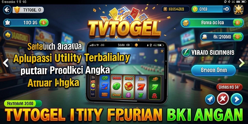 Tampilan antarmuka TVTOGEL yang informatif dan mudah digunakan.