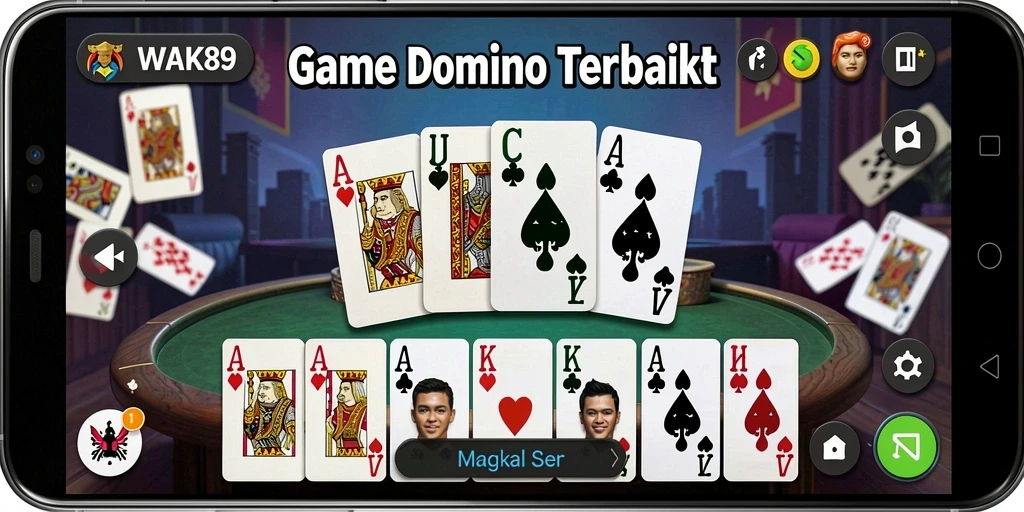 Tampilan gameplay seru dan interaksi pemain di WAK89.